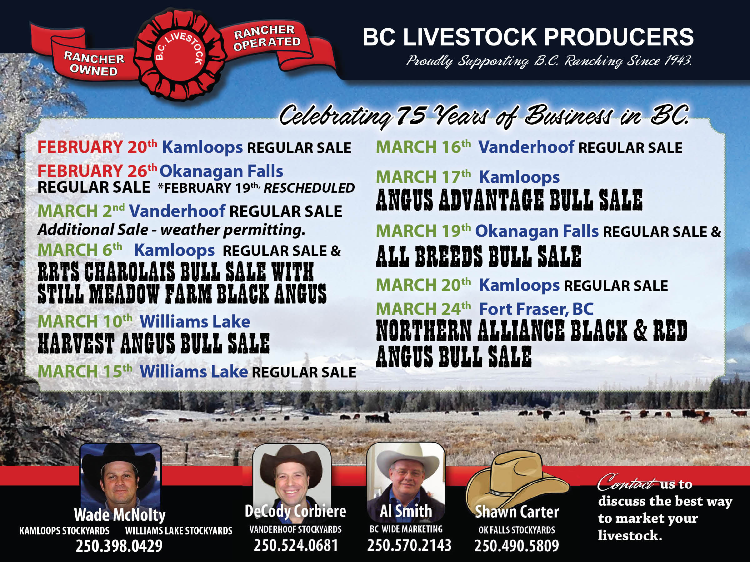 Home B.C. Livestock