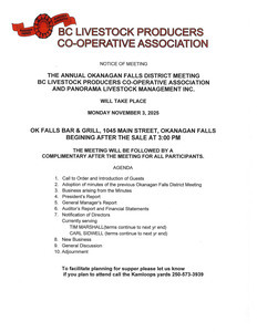 Meeting: Okanagan Falls